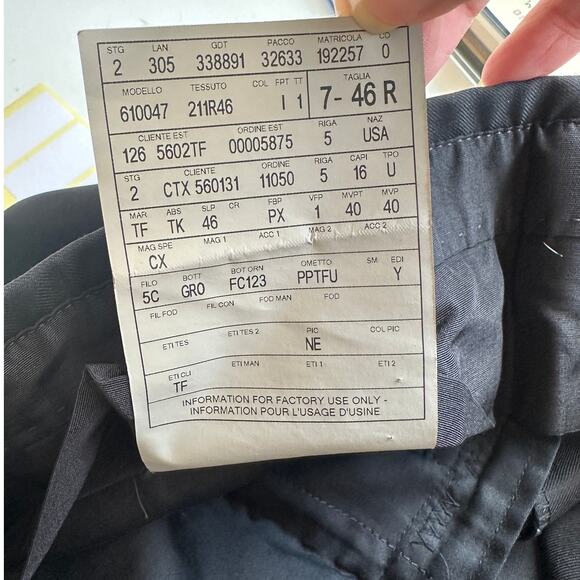 Tom Ford Black Tuxedo Trousers Men’s Size 46 Grosgrain Side Stripe - Picture 11 of 14